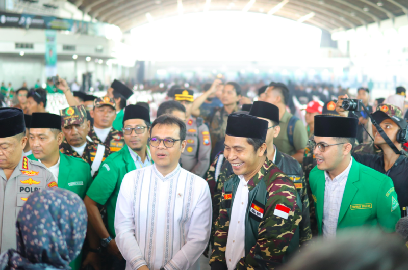 Inaugurasi PW Ansor Jatim di Surabaya: 20 Ribu Kader Hadir