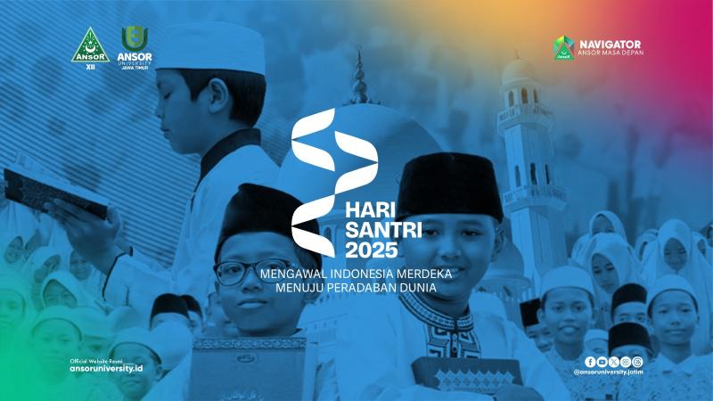 Logo Hari Santri 2025