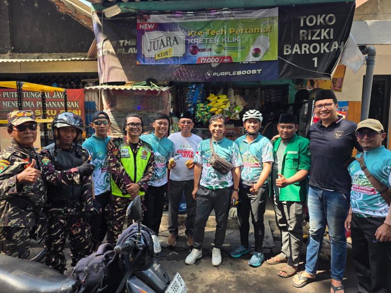 Rayakan Harlah ke-92, GP Ansor Gelar Napak Tilas Sepeda 123 KM dari Bangkalan ke Jombang