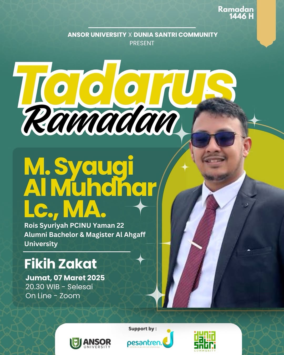 Tadarus Ramadhan : Fiqih Zakat