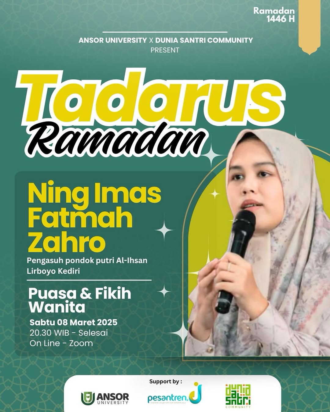 Tadarus Ramadhan : Puasa &amp; Fiqih Wanita