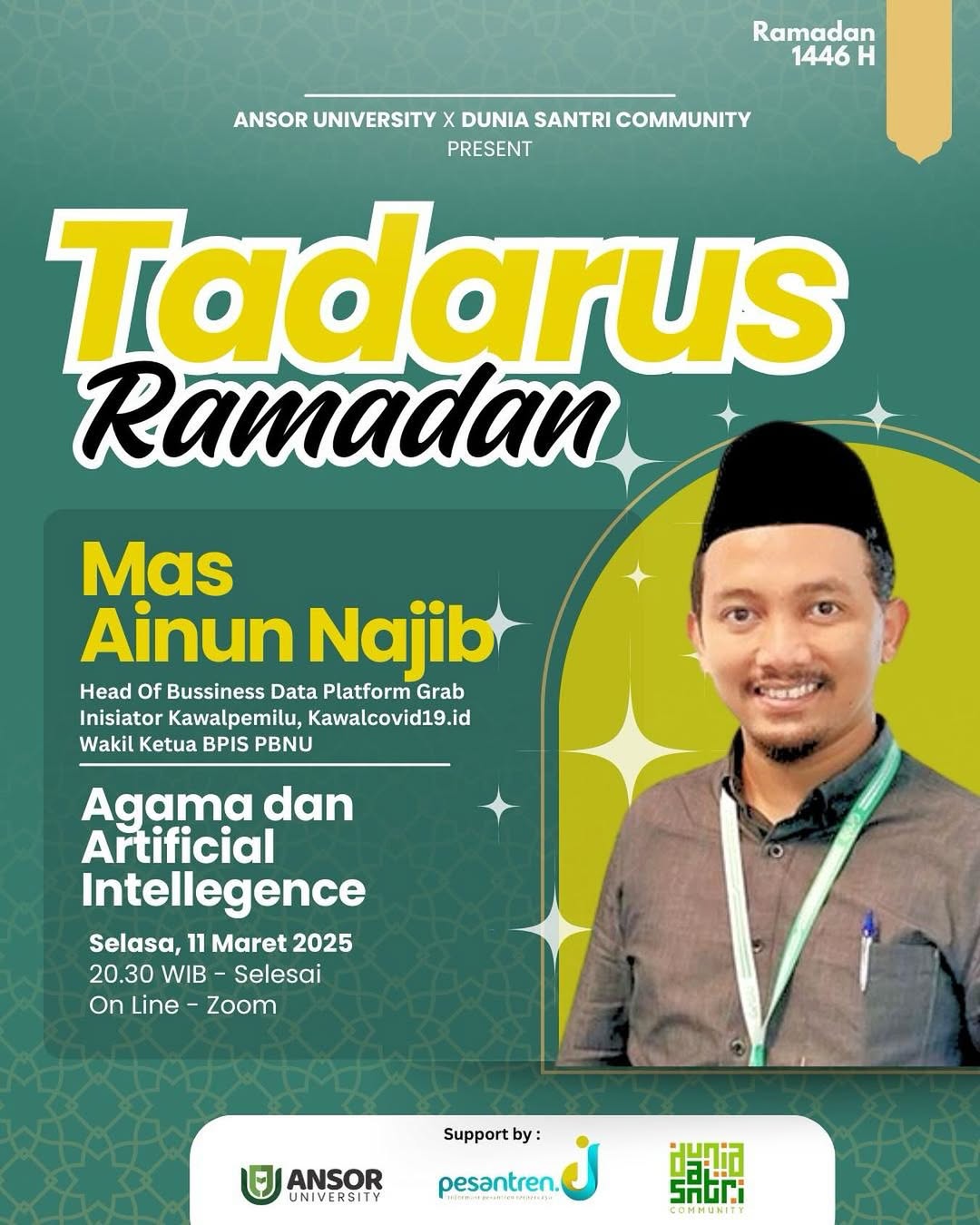 Tadarus Ramadhan : Agama & Artificial Intelegence